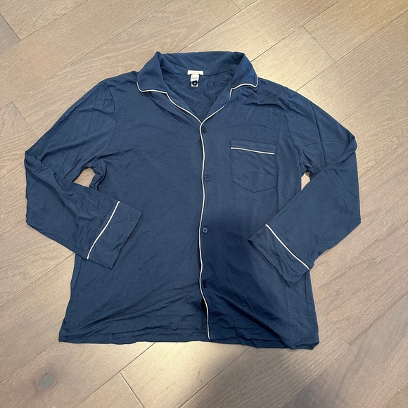 Men's Eberjey William TENCEL Modal Long PJ Set Size Large - Picture 8 of 9